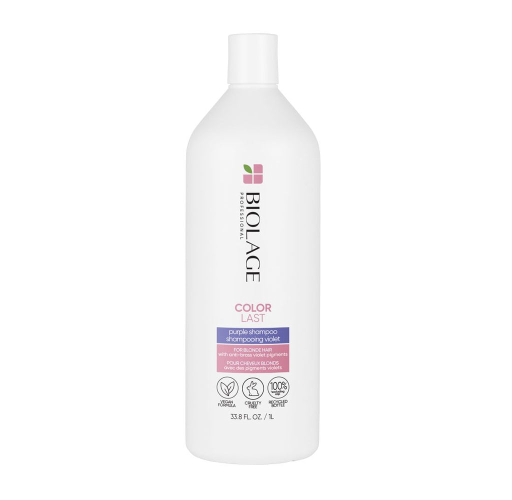 Biolage Color Last Purple Shampoo 1000ml - On Line Hair Depot