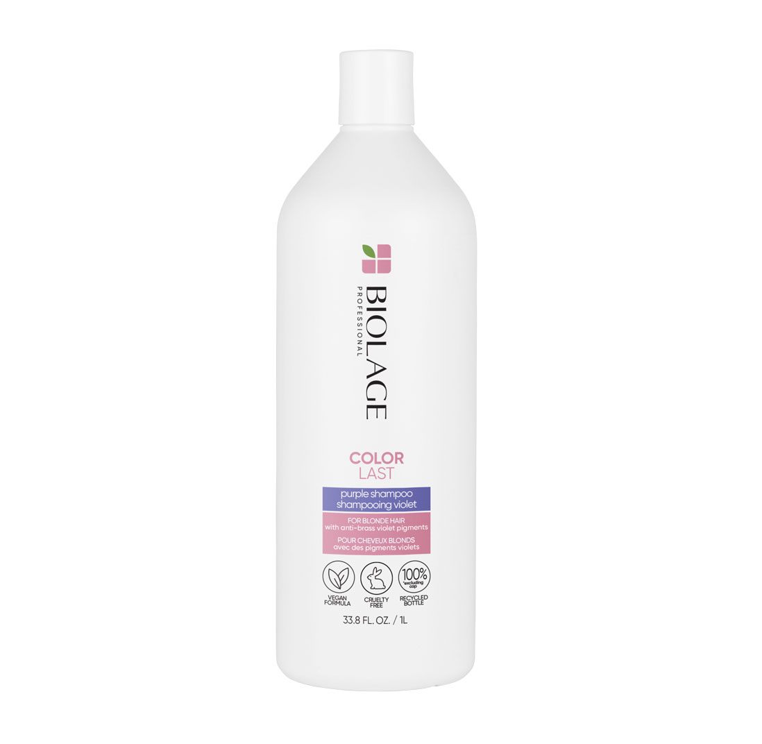 Biolage Color Last Purple Shampoo 1000ml - On Line Hair Depot