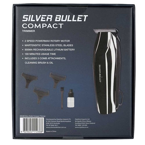 Silver Bullet Compact Hair Trimmer - On Line Hair Depot