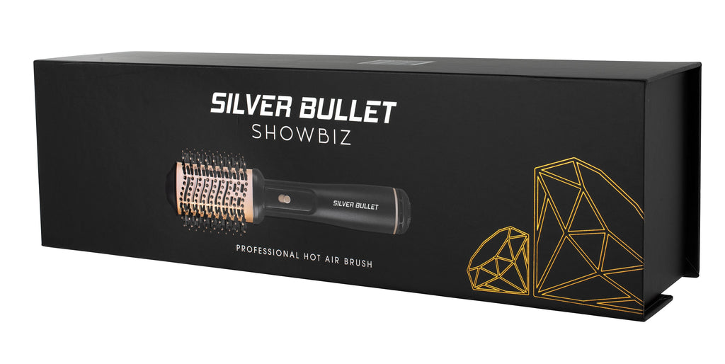 Silver Bullet Oval Showbiz Hot Air Brush 63.5mm - On Line Hair Depot