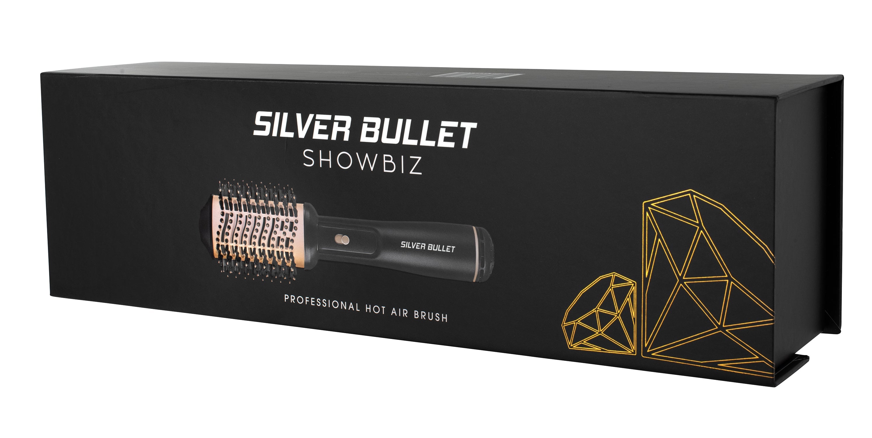 Silver Bullet Oval Showbiz Hot Air Brush 63.5mm - On Line Hair Depot