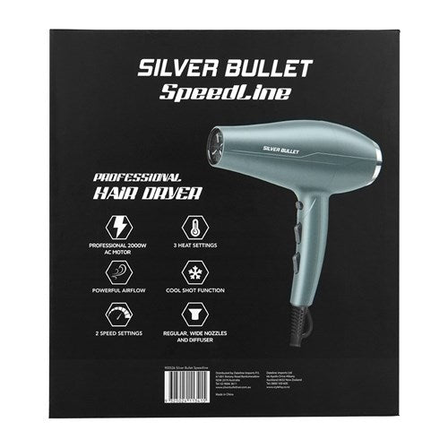 Silver Bullet Speedline Hair Dryer - On Line Hair Depot