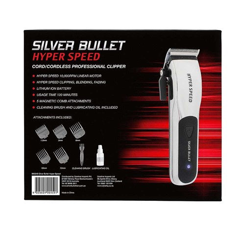 Silver Bullet Hyper Speed Clipper - On Line Hair Depot