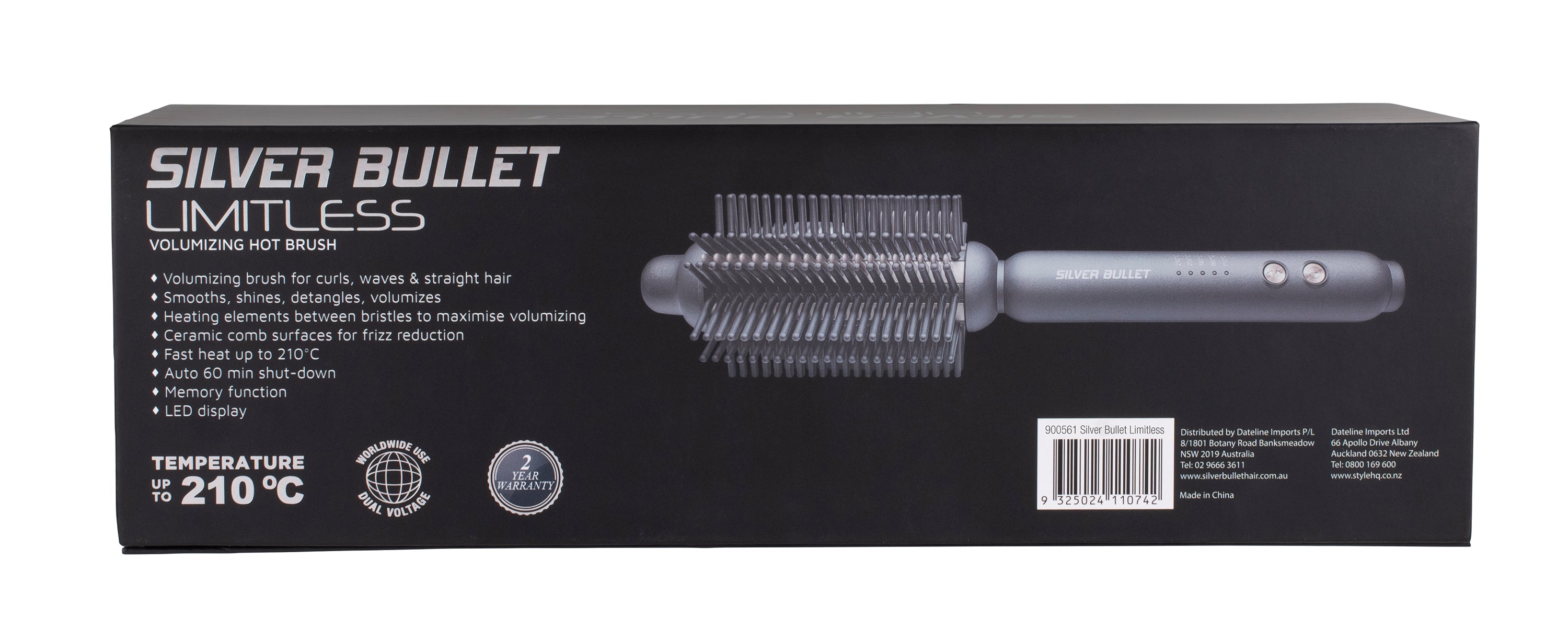 Silver Bullet Limitless Volumising Hot Brush - On Line Hair Depot