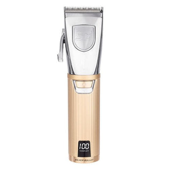 Silver Bullet Grenadier Metal Hair Clipper Gold - On Line Hair Depot