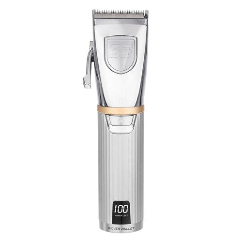 Silver Bullet Grenadier Metal Hair Clipper Silver - On Line Hair Depot