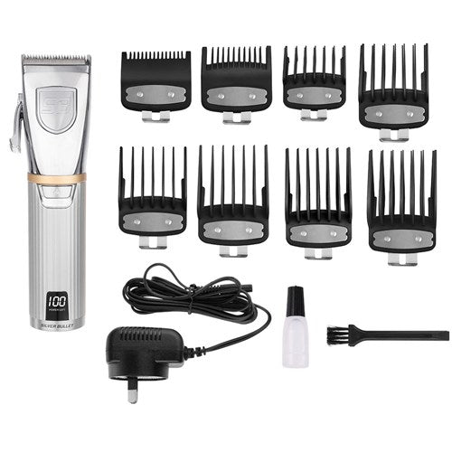 Silver Bullet Grenadier Metal Hair Clipper Silver - On Line Hair Depot