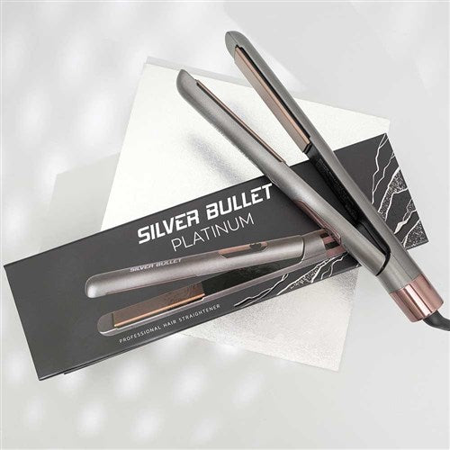 Silver Bullet Platinum Hair Straightener 25mm - On Line Hair Depot
