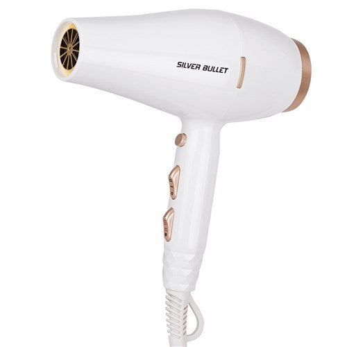 Silver Bullet Powerline Hair Dryer White - On Line Hair Depot