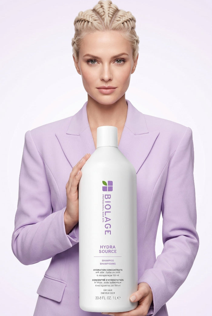 Biolage Hydrasource Shampoo & Detangling Solution Duo 1lt each