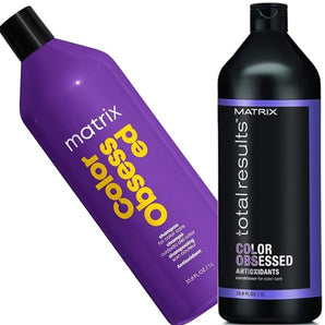 Matrix Total Results Color Obsessed Shampoo and Conditioner 1 Litre DUO