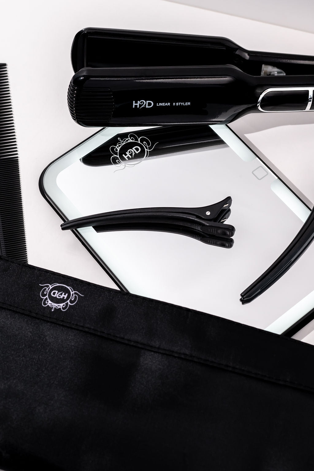 H2D Black Wide Plate Straightener Linear II 2025 Model