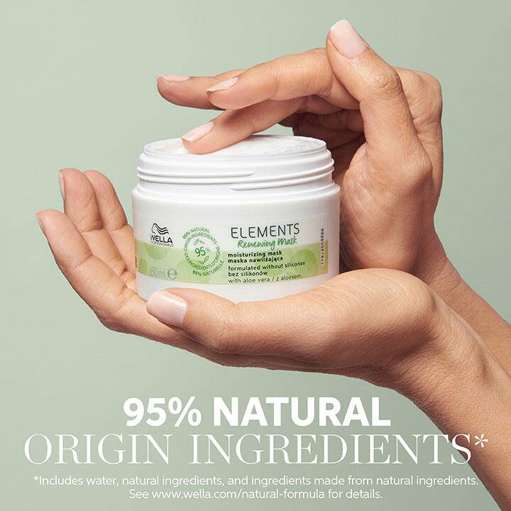 Wella Elements Renewing Mask Moisturizing Mask for All Hair Types 500ml - Australian Salon Discounters
