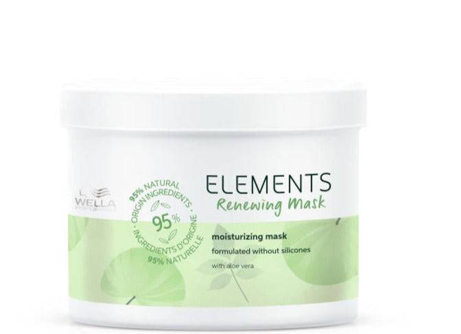Wella Elements Renewing Mask Moisturizing Mask for All Hair Types 500ml - Australian Salon Discounters