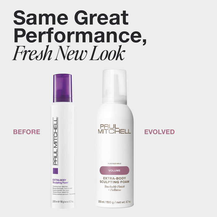 Paul Mitchell Extra-Body Sculpting Foam Volumizing Mousse 200ml