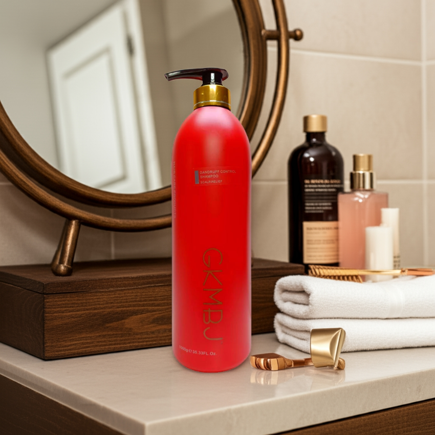 GKMBJ Dandruff Control Shampoo 1lt Improve Scalp - Protect