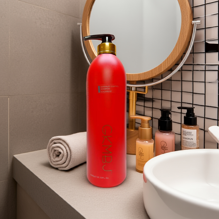 GKMBJ Dandruff Control Shampoo 1lt Improve Scalp - Protect
