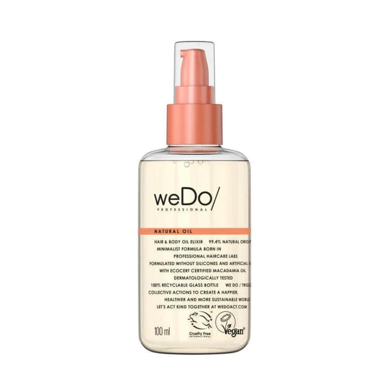 weDo Professional Hair and Body Oil elixir Natural Oil 100ml - Australian Salon Discounters