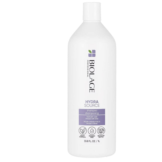 Biolage Hydrasource Shampoo 1 Litre and Conditioner 1094ml Duo Pack - On Line Hair Depot