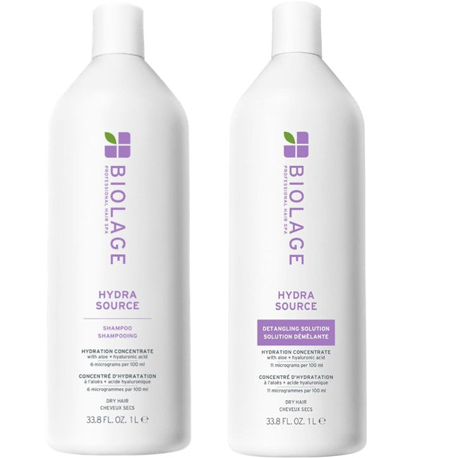 Biolage Hydrasource Shampoo and Detangling Solution
