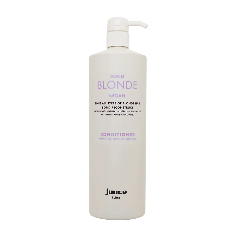 Juuce Bond Blonde Conditioner Tones all Types of Blonde Hair 1000ml - On Line Hair Depot