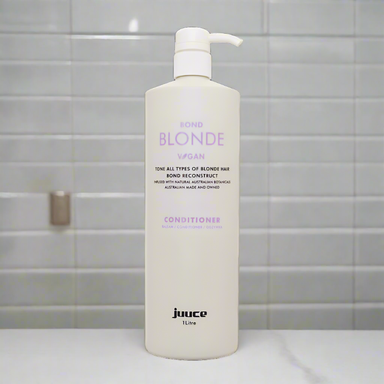 Juuce Bond Blonde Conditioner Tones all Types of Blonde Hair 1000ml - On Line Hair Depot