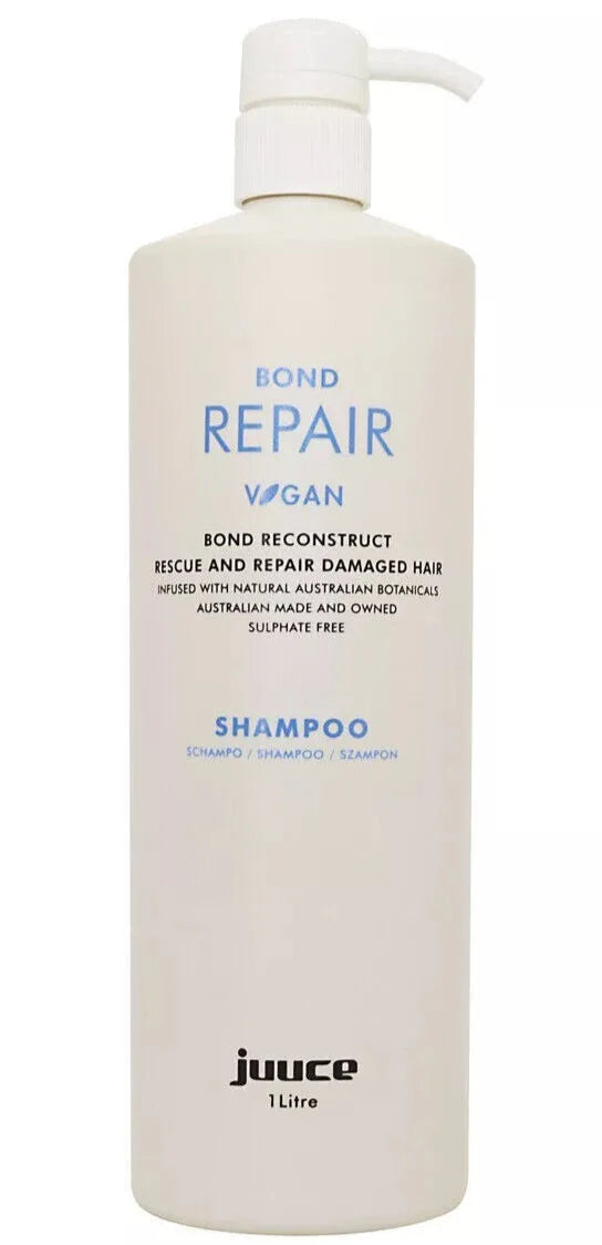 Juuce Bond Repair Shampoo Bond Reconstruct, Repair Damaged Hair 1000ml - On Line Hair Depot