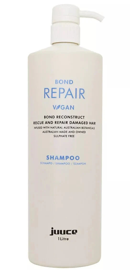 Juuce Bond Repair Shampoo Bond Reconstruct, Repair Damaged Hair 1000ml - On Line Hair Depot