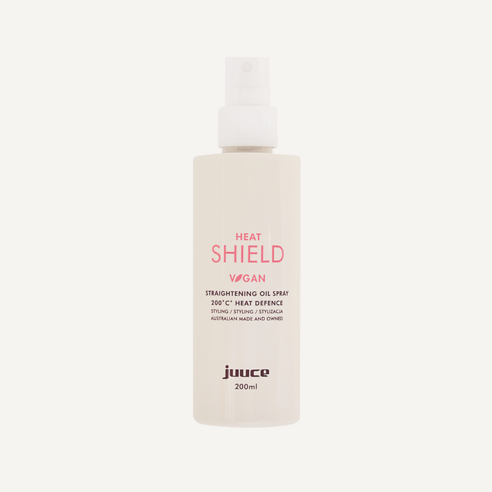 Juuce Heat Shield Straightening Oil Spray 200c Heat Defence Duo           . - On Line Hair Depot