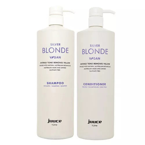 Juuce Silver Blonde Shampoo and Conditioner