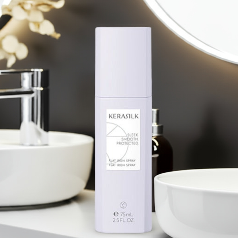 Kerasilk Flat Iron Spray Style Smoothing Sleek Spray 75ml