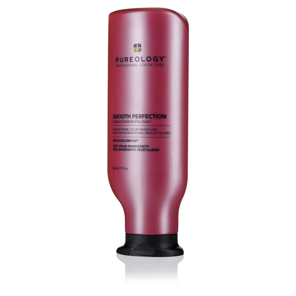 Pureology Smooth Perfection Conditioner lessens frizz in textured & straight hair - On Line Hair Depot