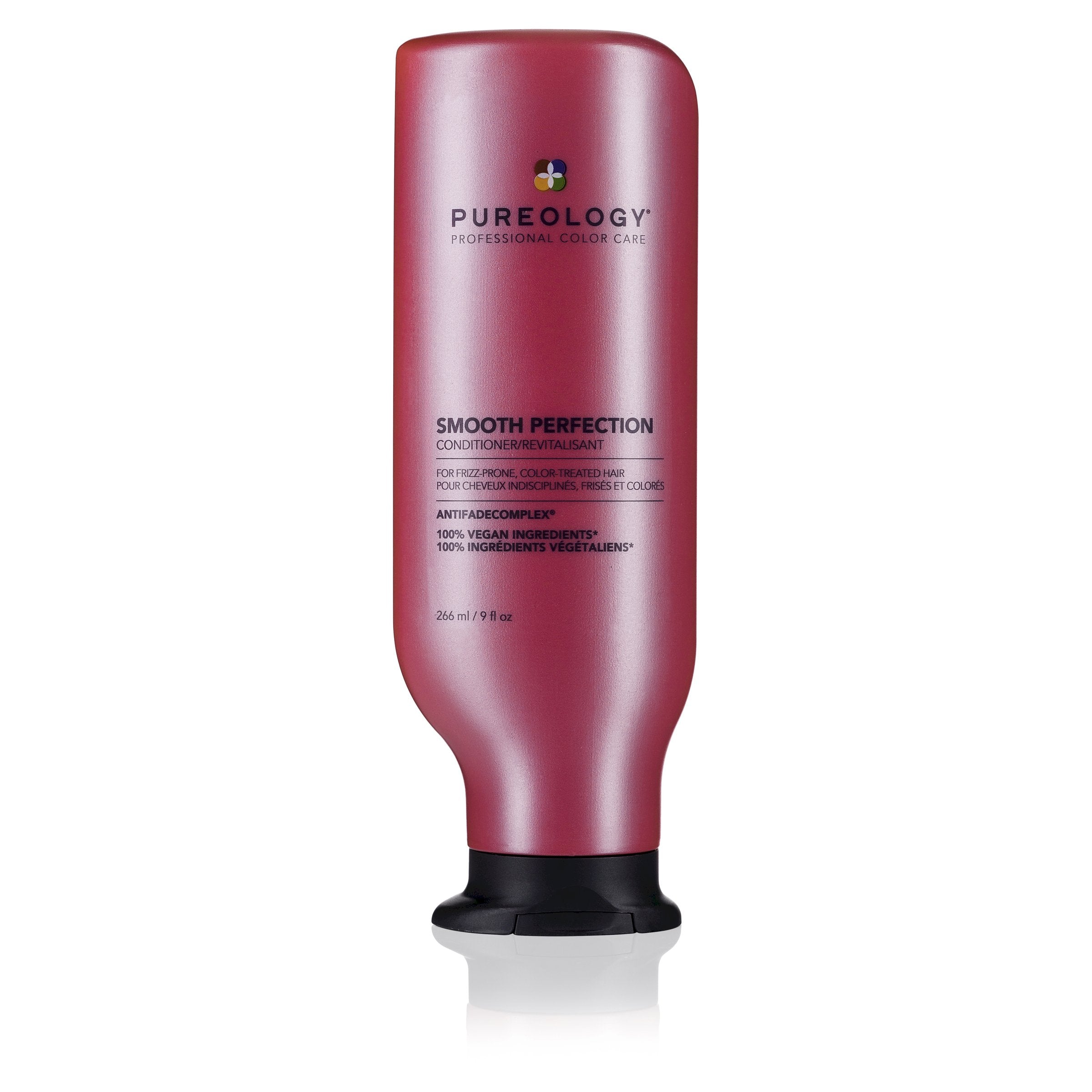 Pureology Smooth Perfection Conditioner lessens frizz in textured & straight hair - On Line Hair Depot