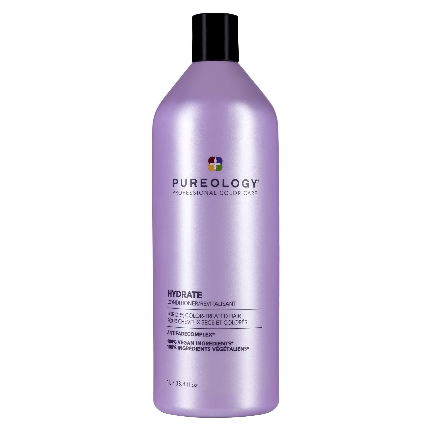 Pureology Hydrate Conditioner 1lt nourishes normal to thick dry, color-treated hair - On Line Hair Depot