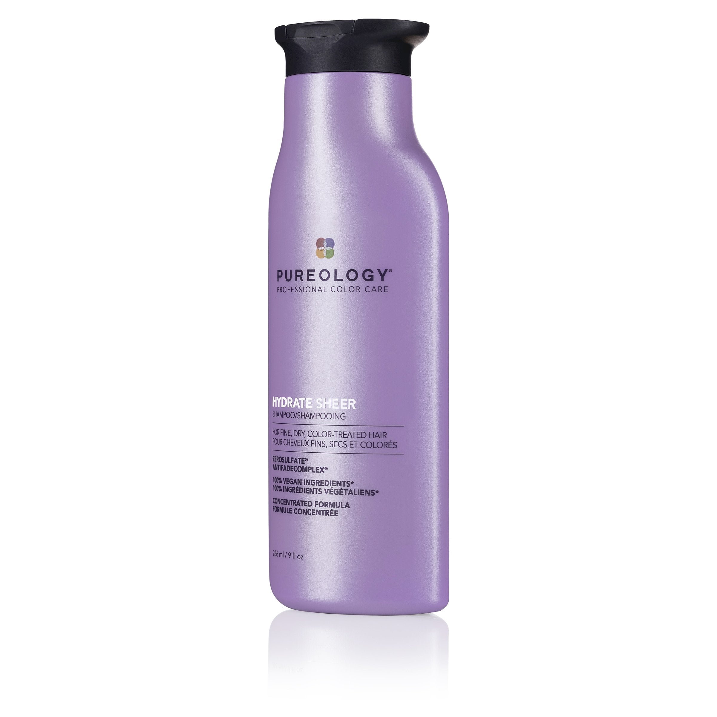 Pureology Hydrate Sheer Shampoo 250ml hydrates fine dry, color-treated hair - On Line Hair Depot
