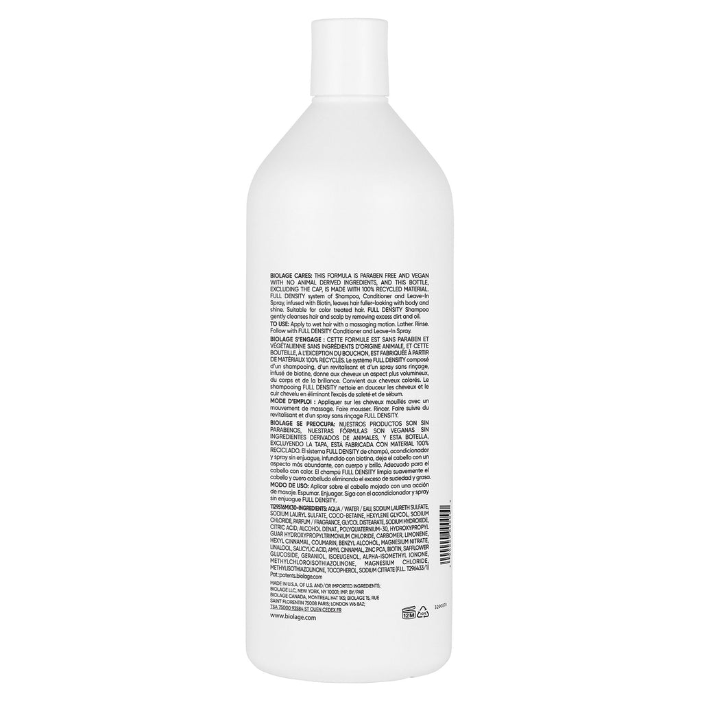 Biolage Full Density Shampoo 1lt - On Line Hair Depot