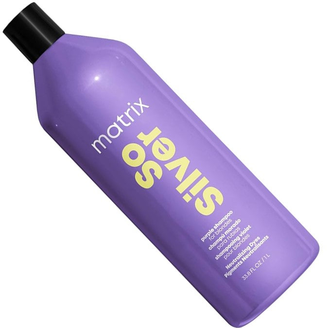 Matrix Total Results So Silver Purple Toning Shampoo 1000ml - On Line Hair Depot