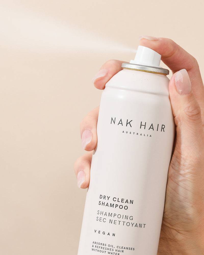 Nak Dry Clean Shampoo 200g a water free dry shampoo - Australian Salon Discounters