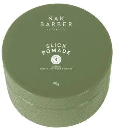 Nak Barber Slick Pomade - High Shine Polish Light Hold 90g - Australian Salon Discounters
