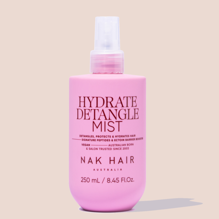 NAK Signature Hydrate Detangle Mist detangles protects and Hydrates - On Line Hair Depot