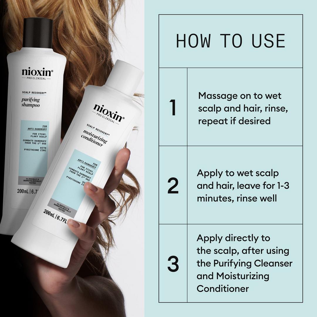 Nioxin Scalp Recovery Kit for Itchy Flaky Scalp - On Line Hair Depot