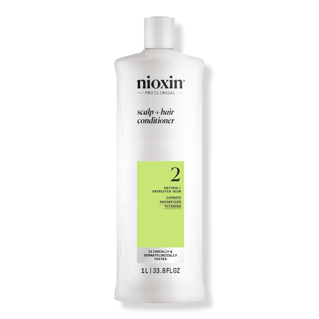 Nioxin System 2 Conditioner 1000ml for natural hair with progressed thinning - On Line Hair Depot