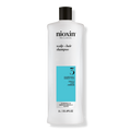 Nioxin System 3 Shampoo 1000ml for colored hair with light thinning - On Line Hair Depot