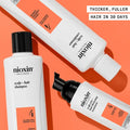 Nioxin System 4 Starter Kit for colored hair with progressed thinning - On Line Hair Depot