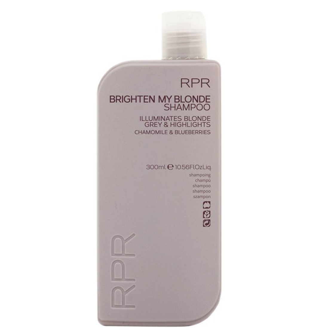RPR Brighten My Blonde Shampoo 300ml Purple Toning Blonde Grey & Highlights - On Line Hair Depot