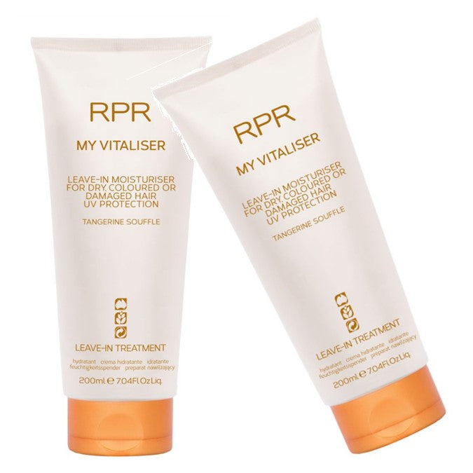 RPR My Vitaliser Leave-In Moisturiser for Dry, Coloured or Damaged Hair Duo - On Line Hair Depot