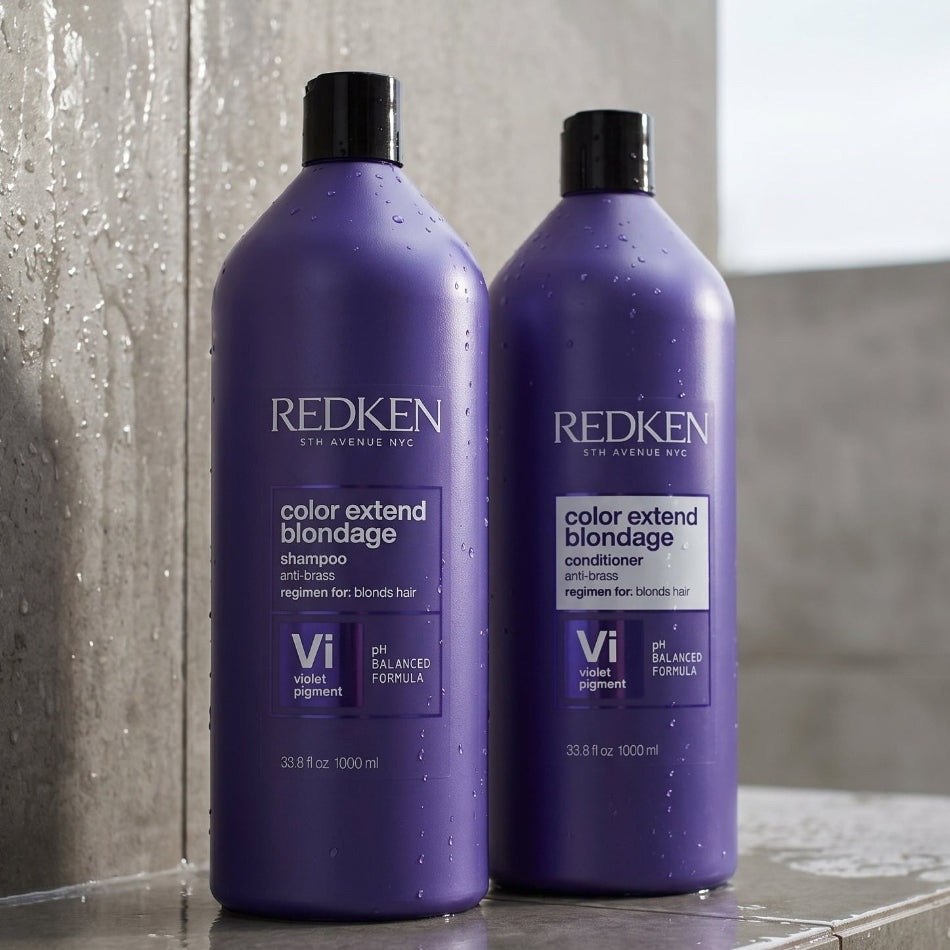 Redken Colour Extend Blondage Shampoo & Conditioner 1L Duo | Toning & Strengthening