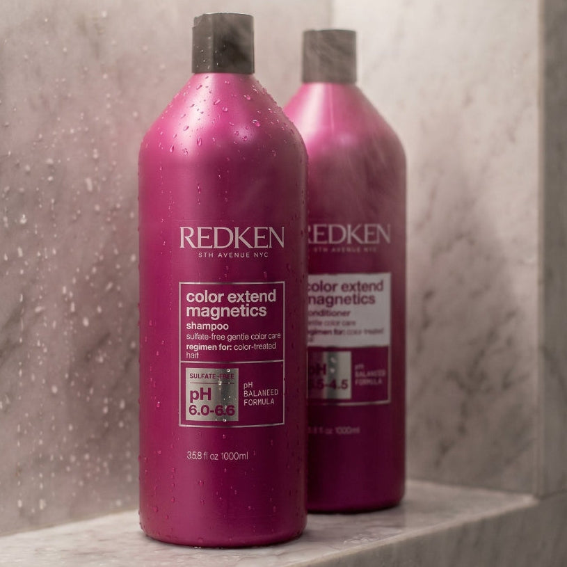 Redken Color Extend Magnetics 1lt Colour Shampoo & Conditioner DUO Treated Hair