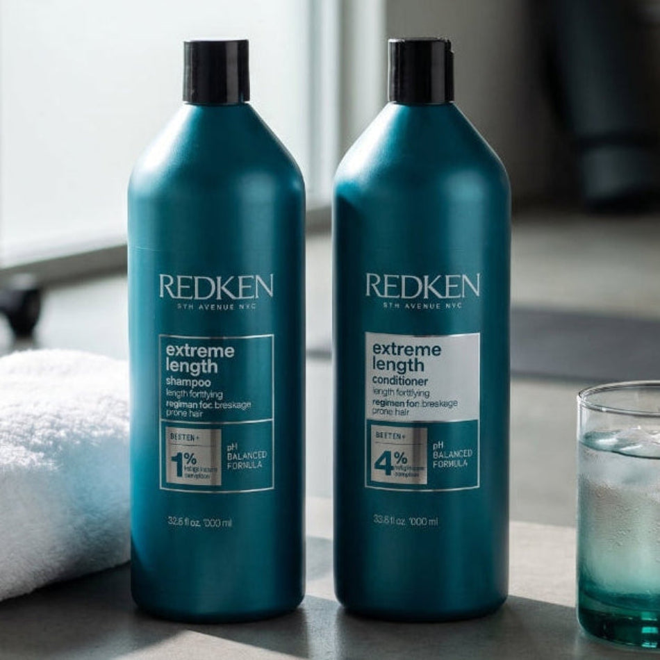 Redken Extreme Length 1lt Duo Shampoo & Conditioner for longer stronger hair