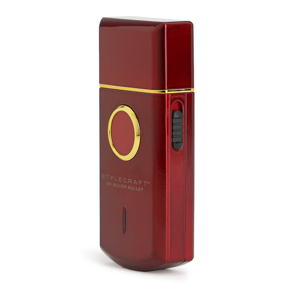 Stylecraft by Silver Bullet UNO Professional Single Foil Shaver Red - On Line Hair Depot